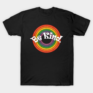 Be Kind Anti Bullying Inspirational Rainbow LGBT T-Shirt